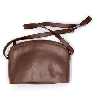 Coach Pebbled Leather Crossbody Adjustable Handbag